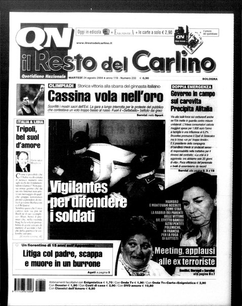 Il Resto del Carlino : giornale dell'Emilia